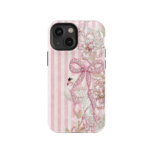 Striped Grace iPhone Case