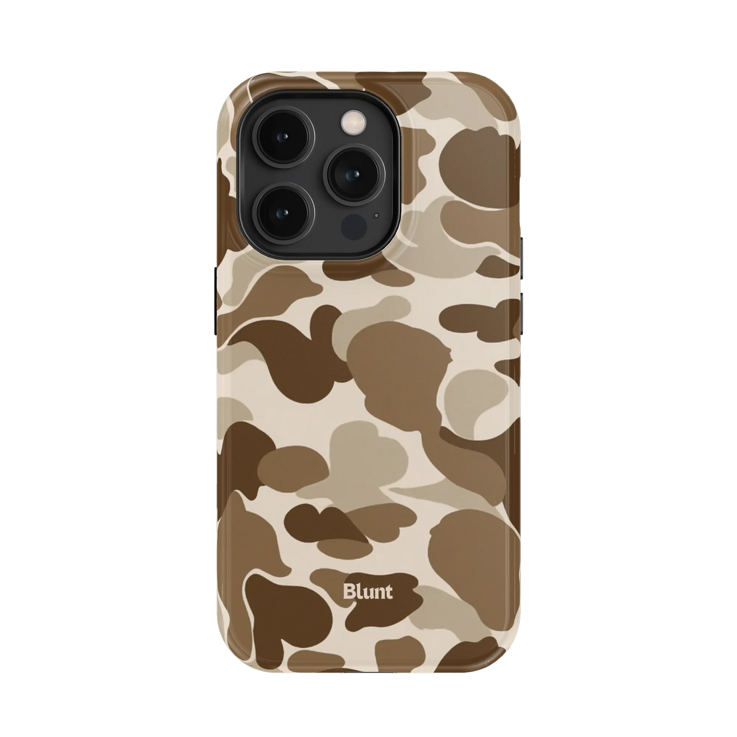 Brown Camo iPhone Case