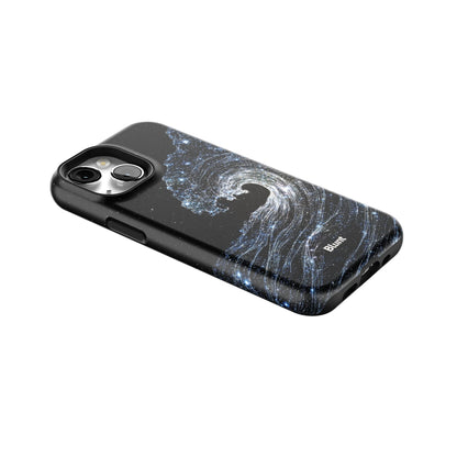 Midnight-Wave-iphone-case-iPhone 13 Mini-2