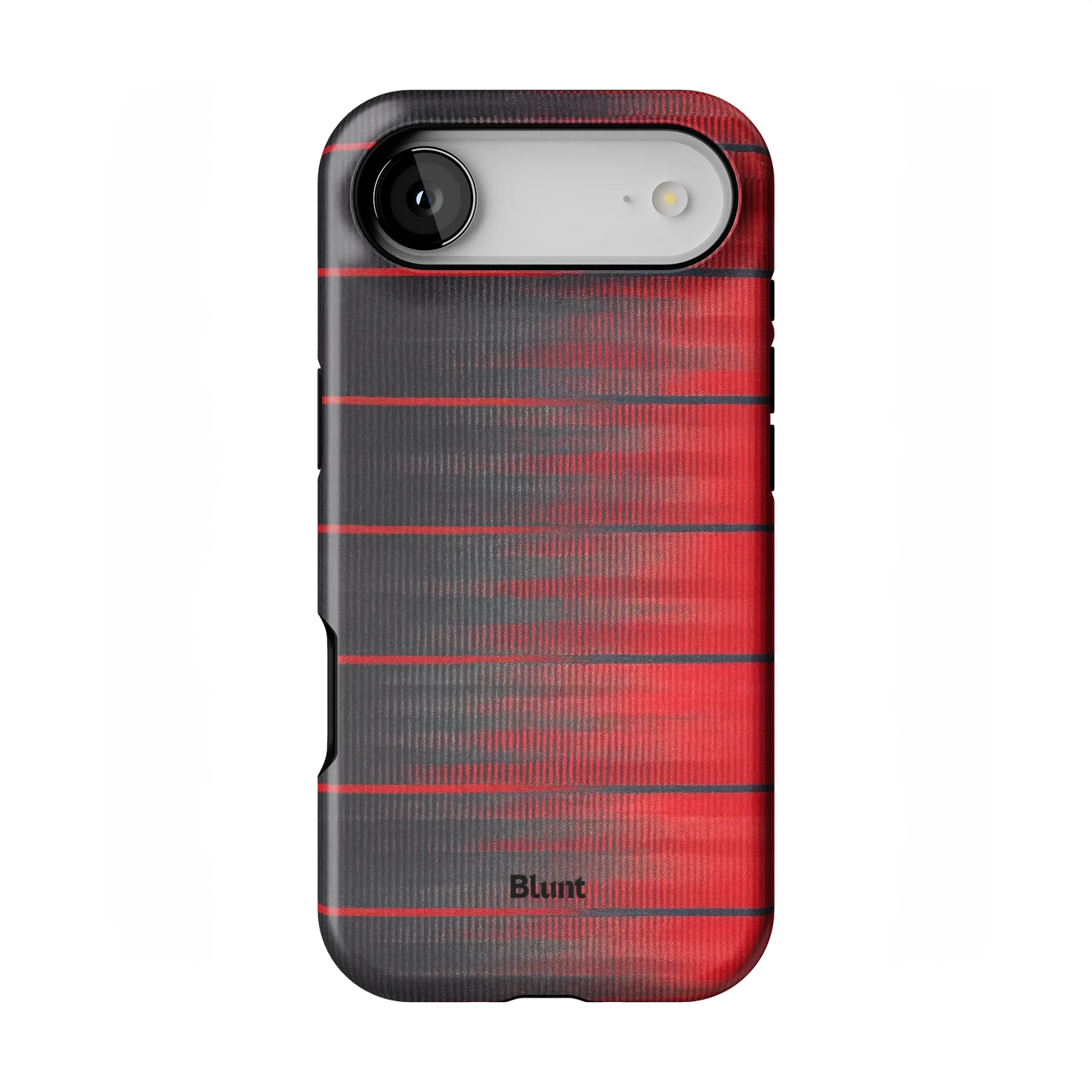 Crimson Stripe iPhone Case