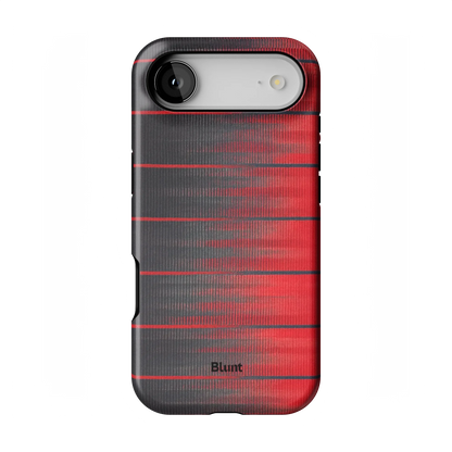 Crimson Stripe iPhone Case
