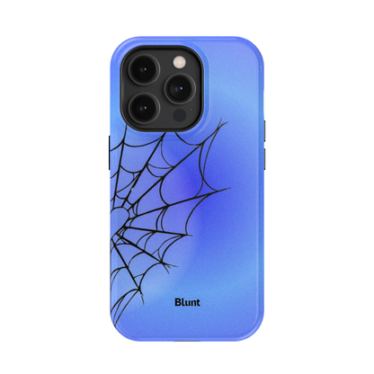 Blue Web iPhone Case