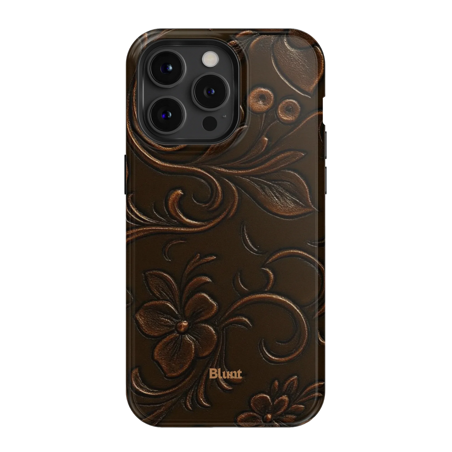 Tooled Leather iPhone Case