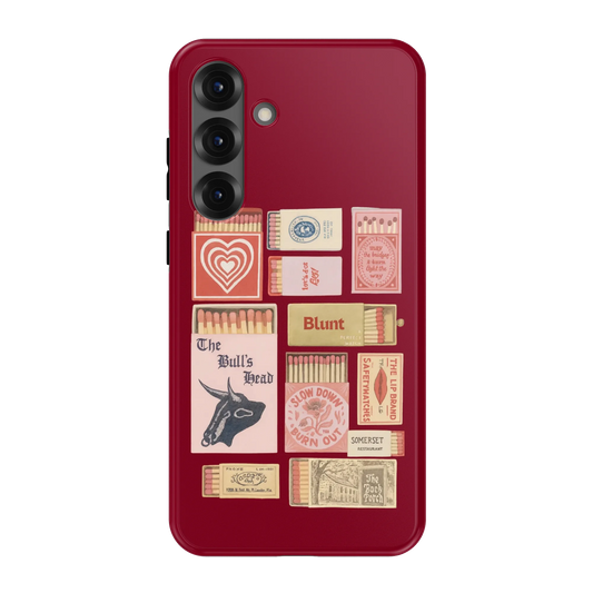 Red Crown Samsung Case