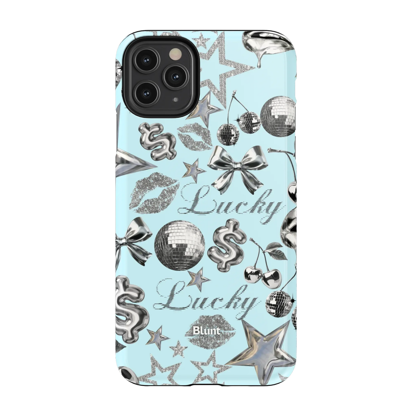 Lucky Baby Blue iPhone Case