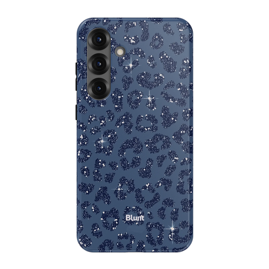 Blue Cheetah Print Samsung Case