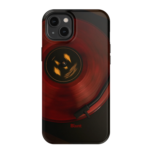 Crimson Echo iPhone Case