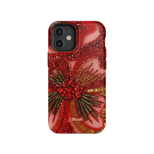 Crimson iPhone Case