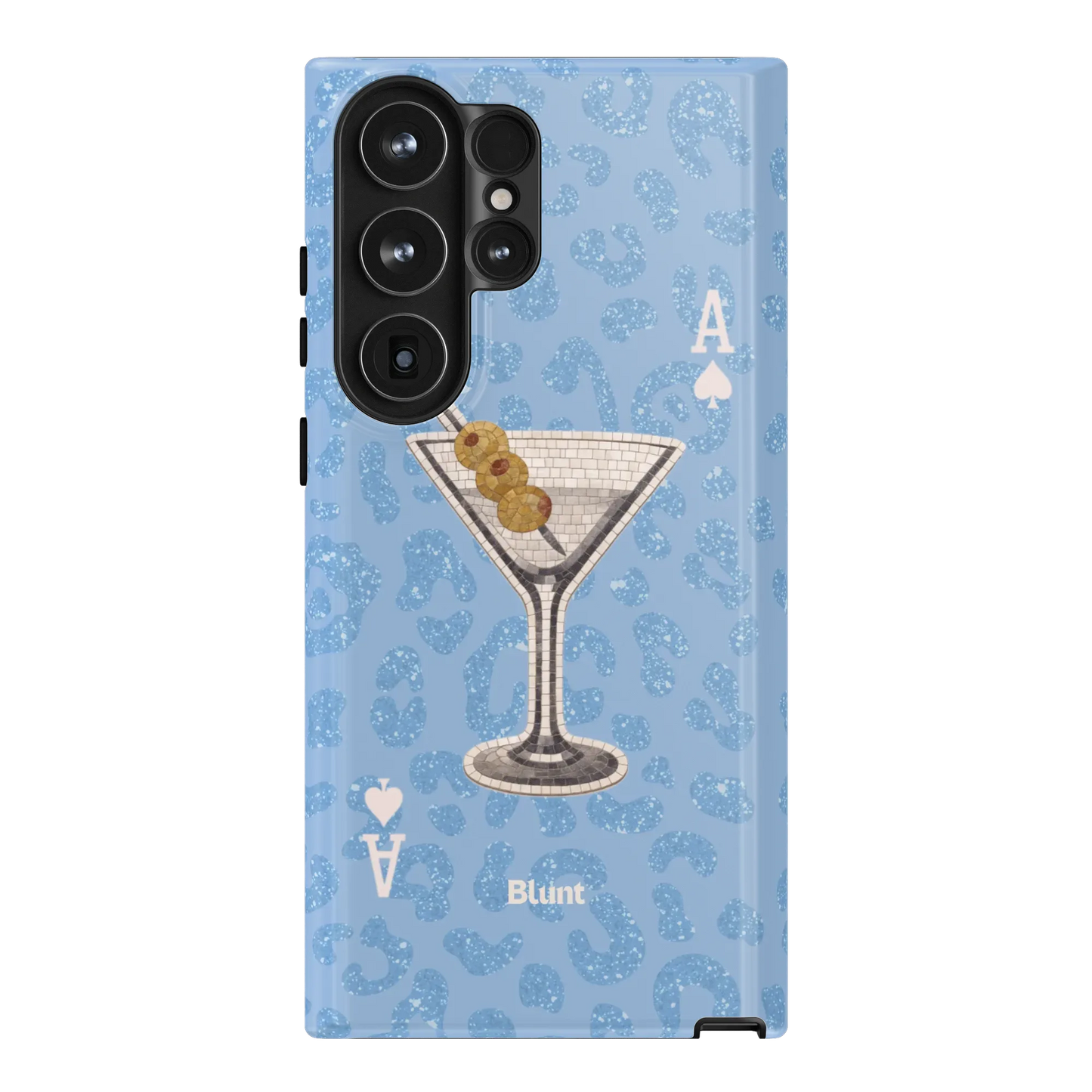 Blue Dirty Martini Samsung Case
