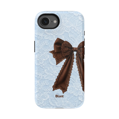 Bleu Bow iPhone Case