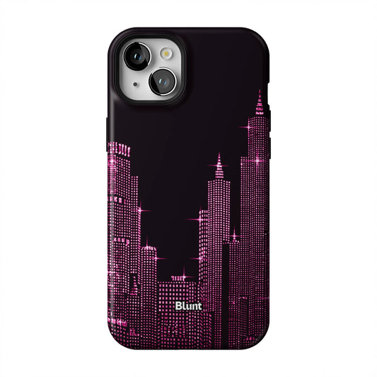 Pink-NYC--SKYELINE-iphone-case-iPhone 15 Plus-1