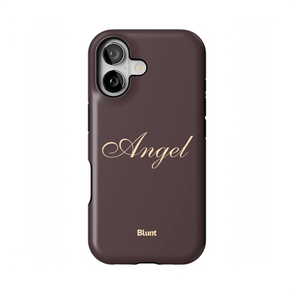 Brown Angel iPhone Case