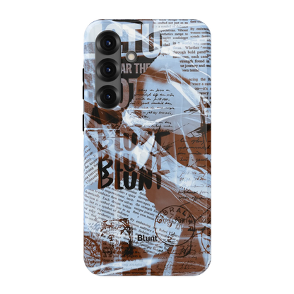 Blue Love Letter Samsung Case