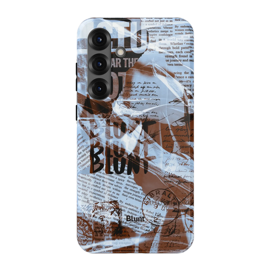 Blue Love Letter Samsung Case