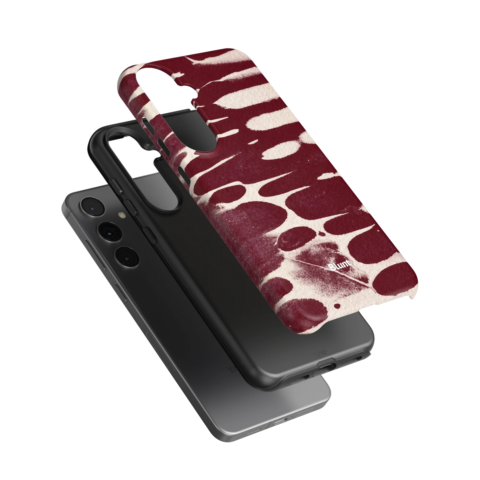 Crimson-Noir-Abstract-samsung-case-Galaxy S24 Plus-3
