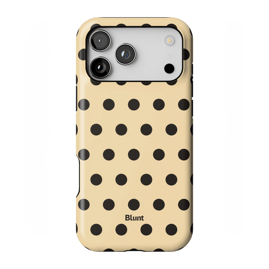 Mocha Dot iPhone Case - Blunt Cases