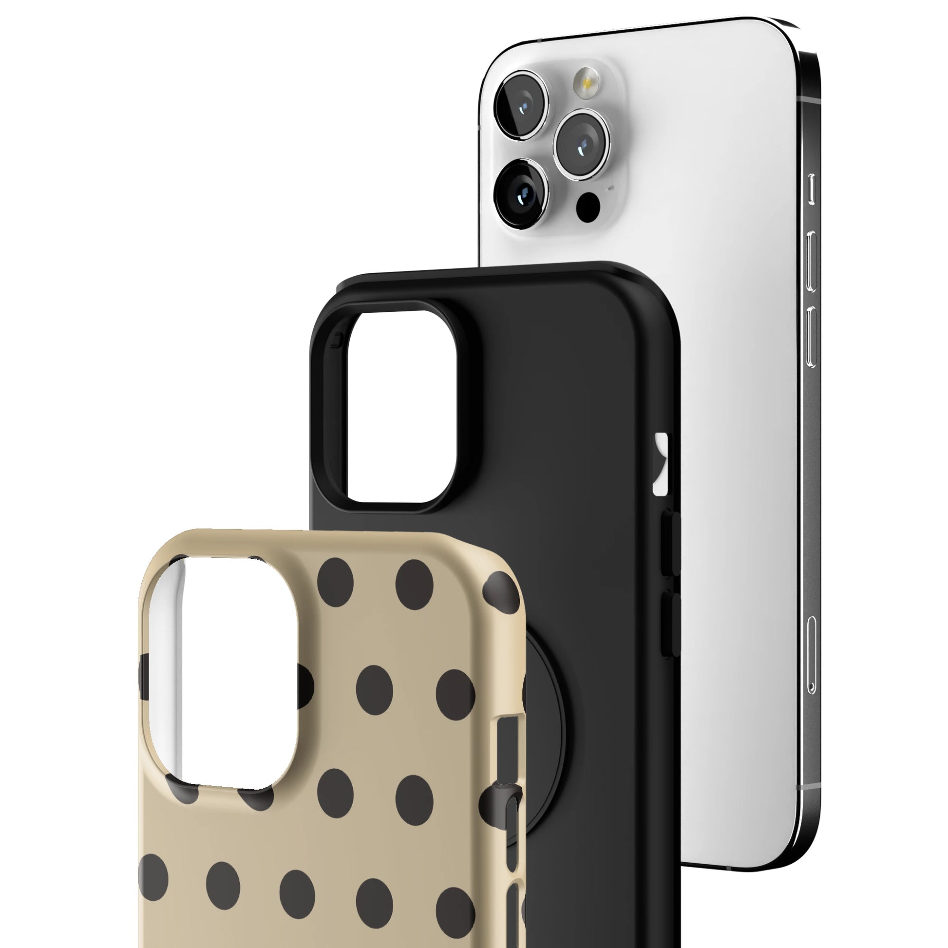 Mocha Dot iPhone Case gallery - Iphone_12_Pro_Max_3