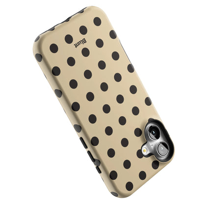 Mocha Dot iPhone Case gallery - Iphone_16_Mini_Air_Plus_5