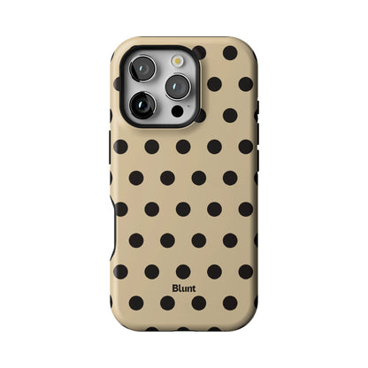 Mocha Dot iPhone Case gallery - Iphone_16_Pro_1
