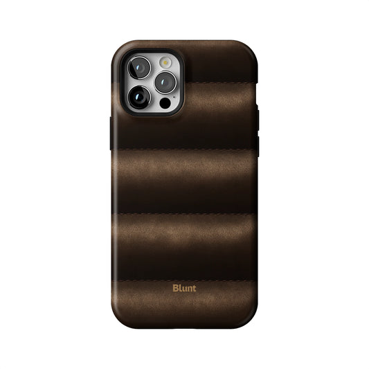 Mocha Puffer iPhone Case gallery - Iphone_12_Pro_1