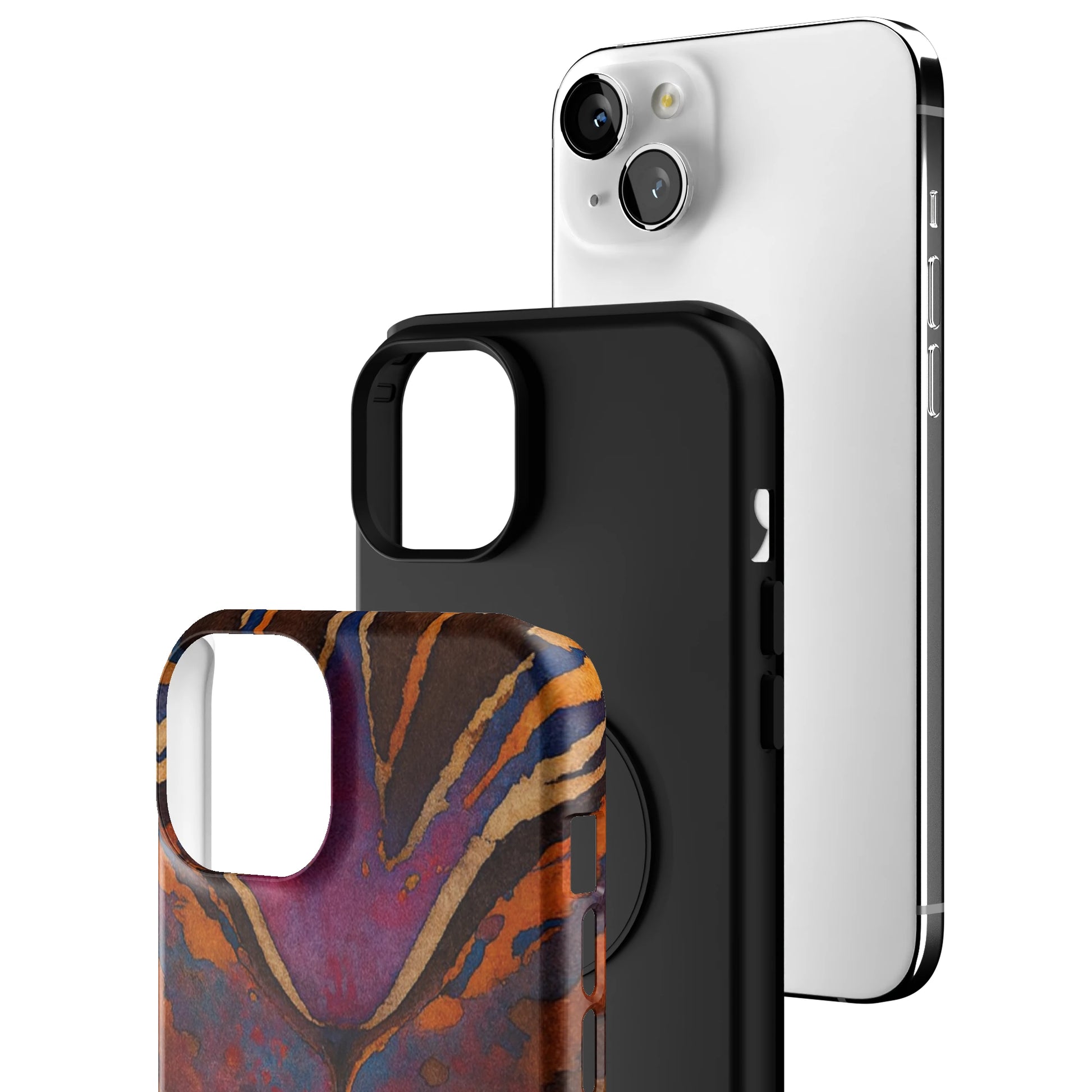 Molten Veins iPhone Case gallery - Iphone_15_Mini_Air_Plus_3