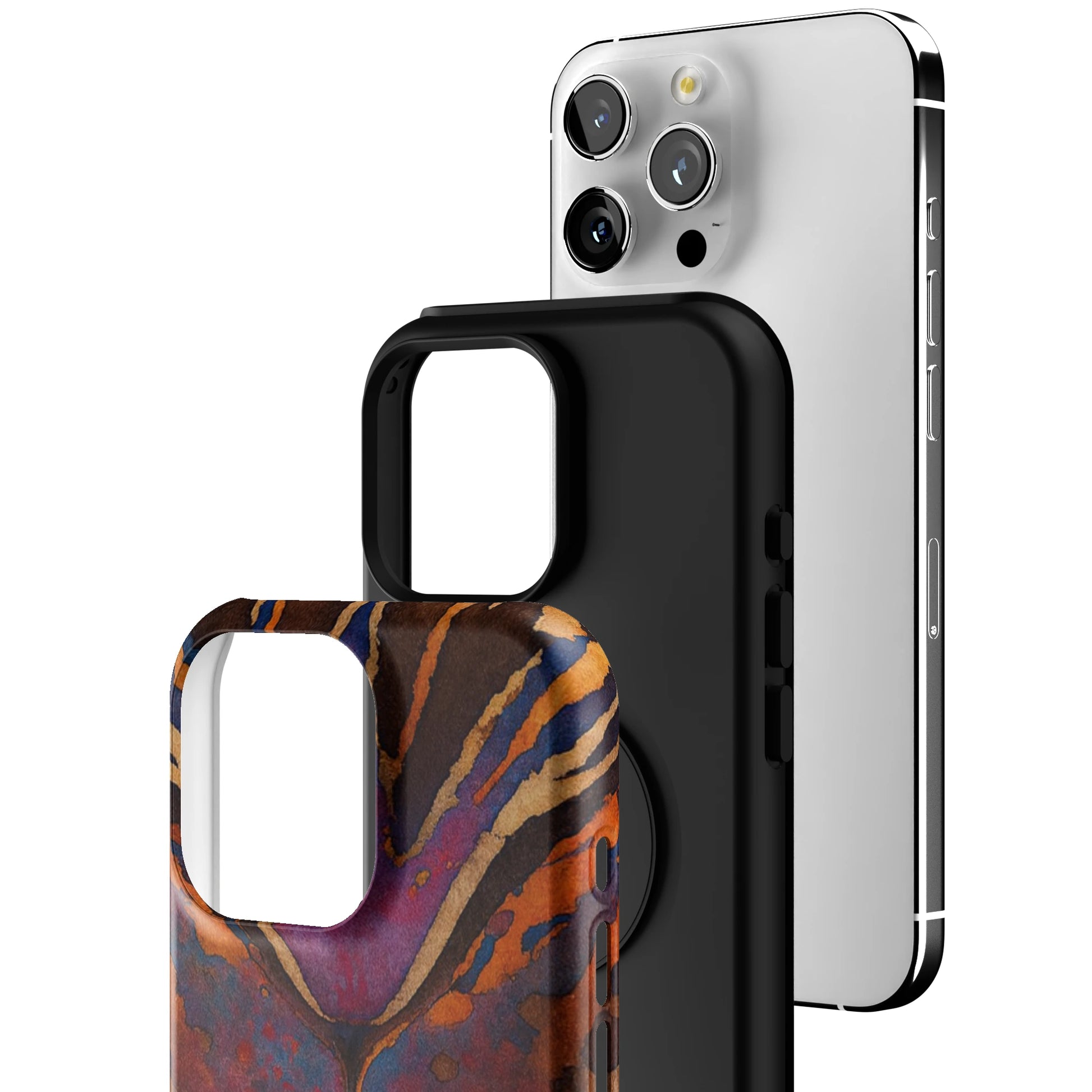 Molten Veins iPhone Case gallery - Iphone_16_Pro_Max_3