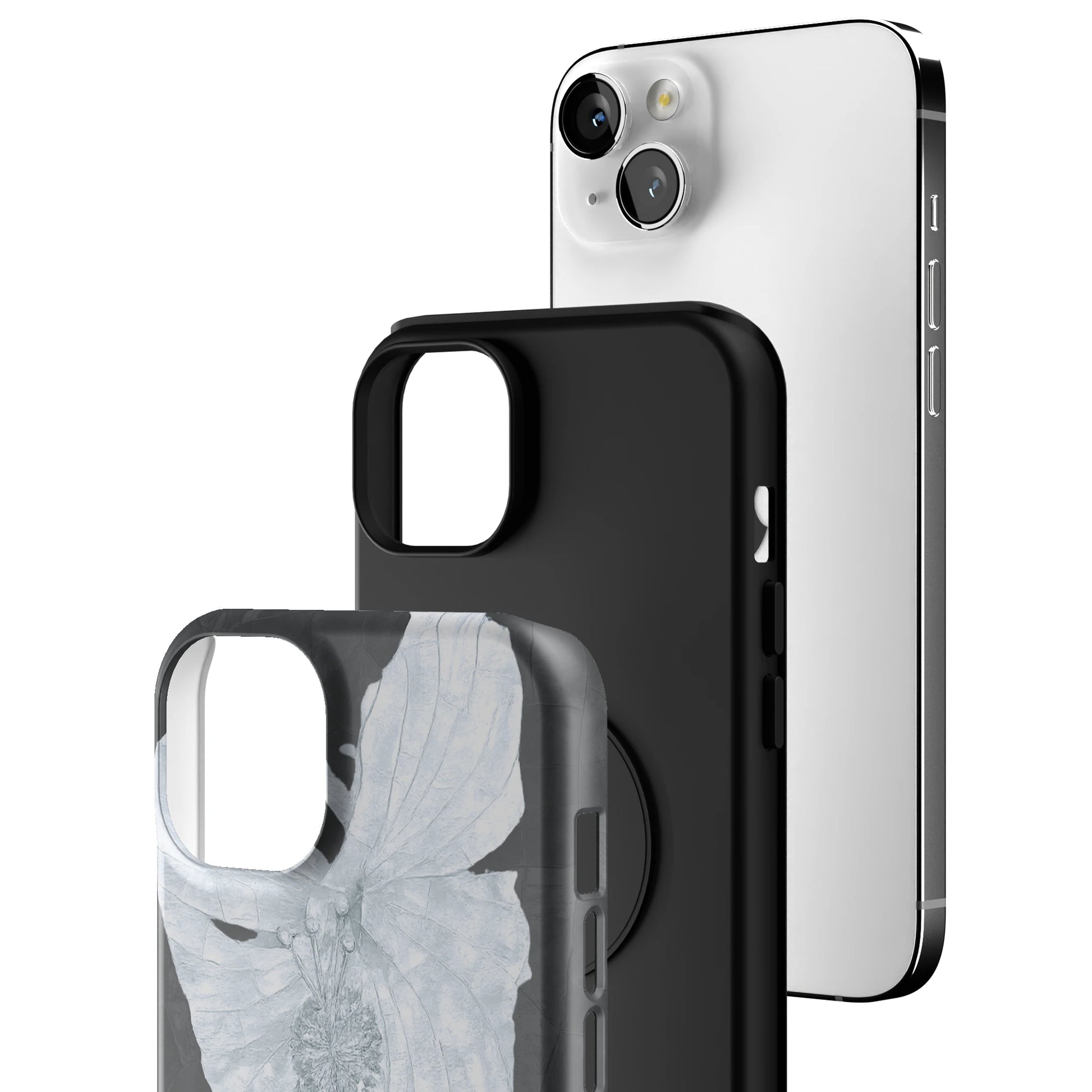 Mono Coconut Bloom iPhone Case gallery - Iphone_14_Mini_Air_Plus_3