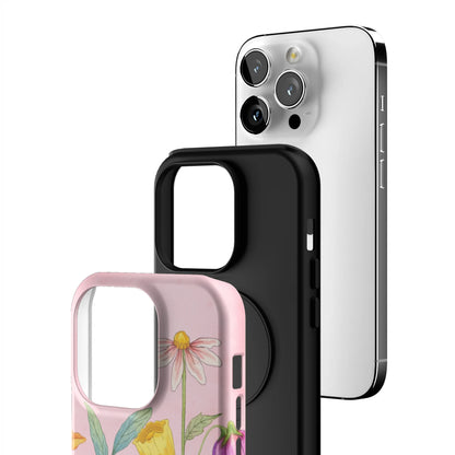 Pink-Meadow-iphone-case-iPhone 14 Pro-3