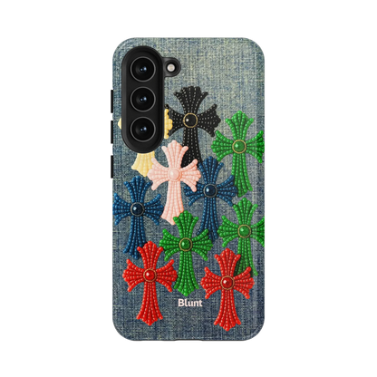 Cross Stitch Samsung Case