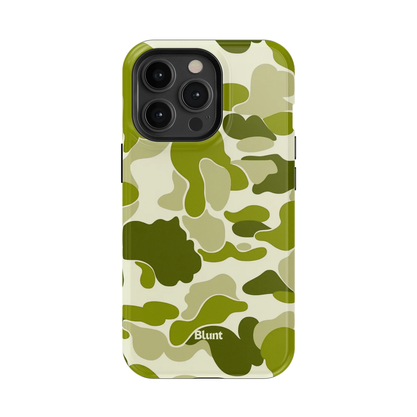 Lime Camo iPhone Case