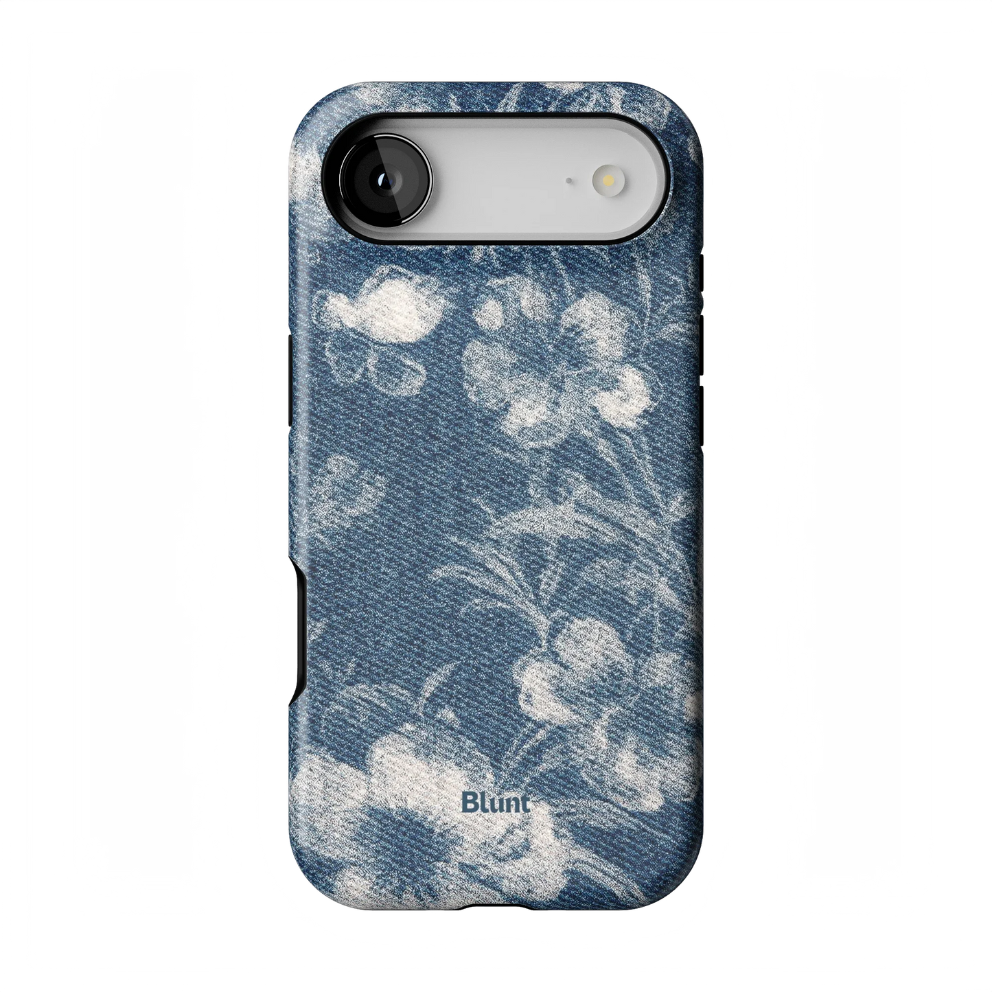 Denim Bloom iPhone Case