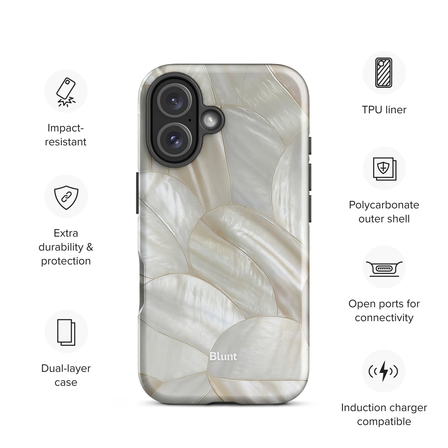 Mother of Pearl iPhone Case - Blunt Cases