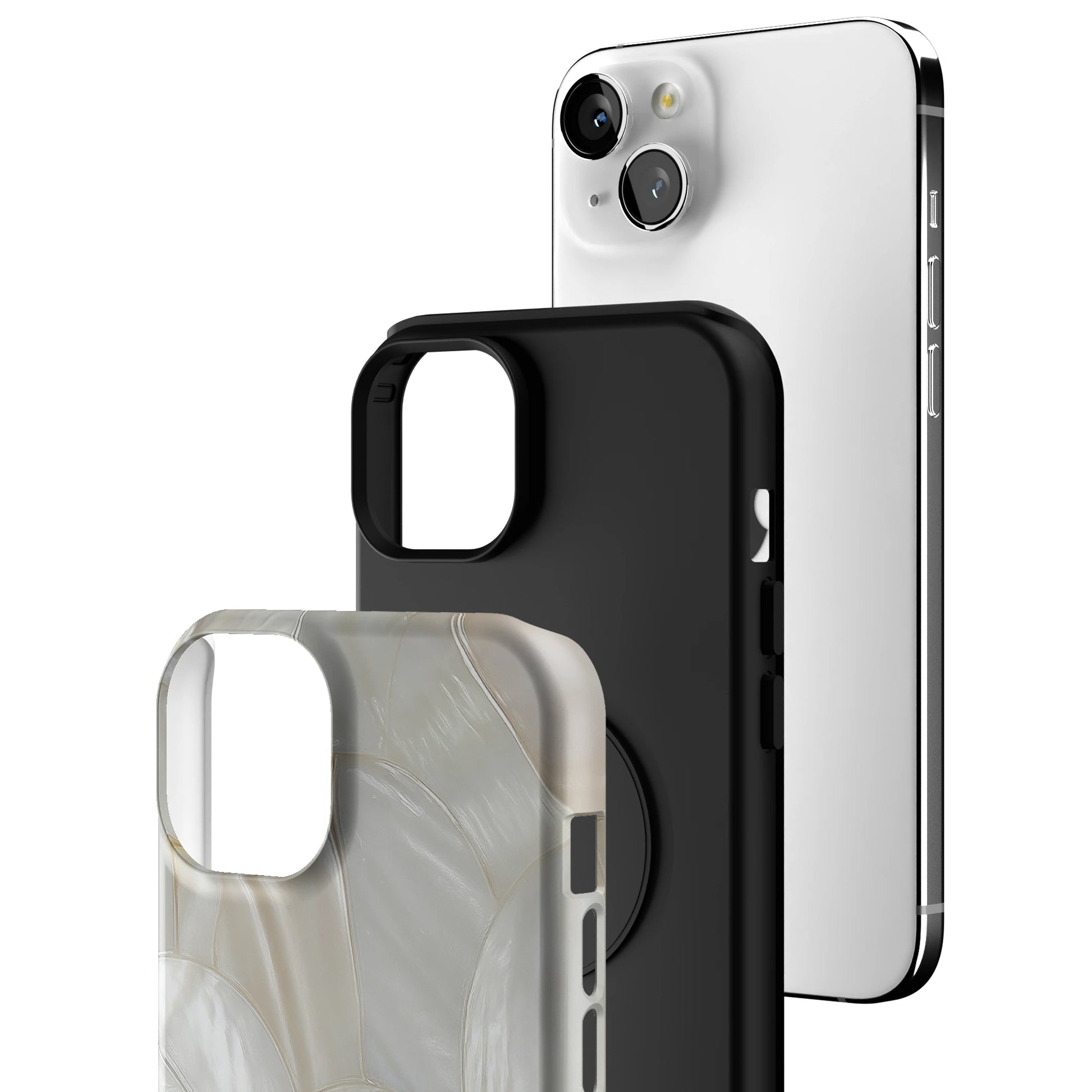Mother of Pearl iPhone Case gallery - Iphone_15_Mini_Air_Plus_3