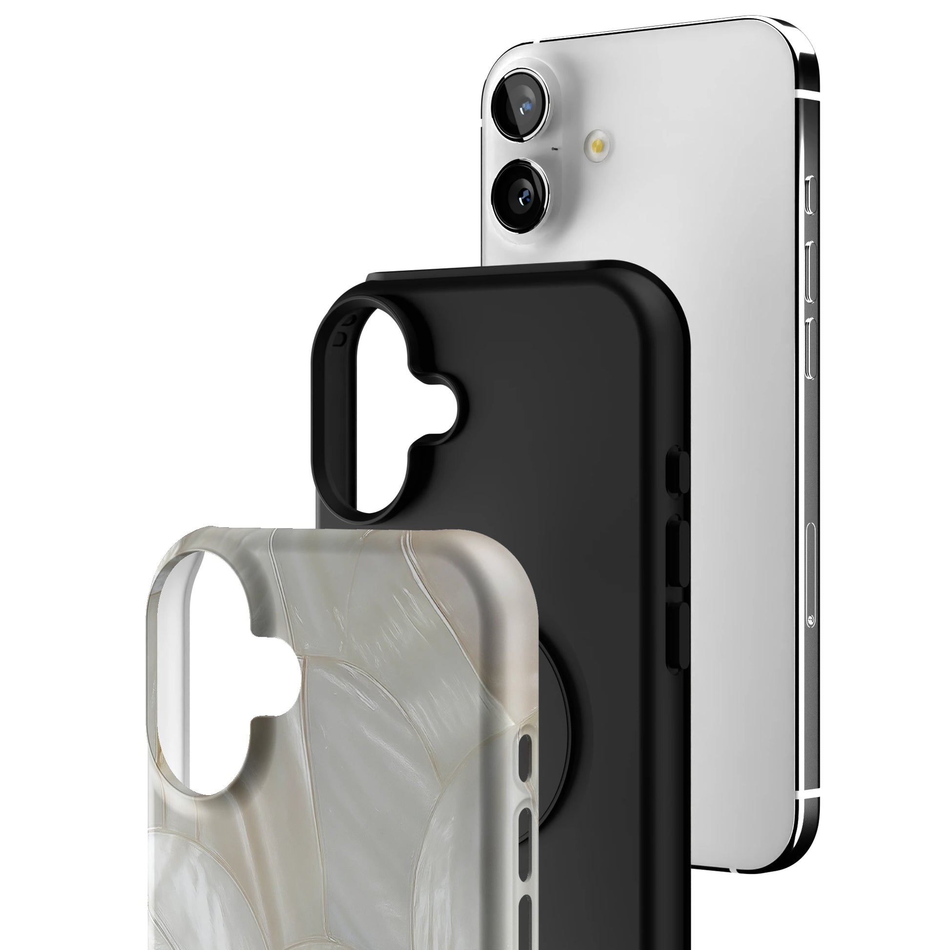 Mother of Pearl iPhone Case gallery - Iphone_16_Mini_Air_Plus_3