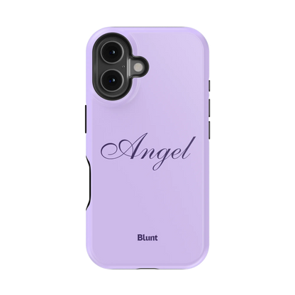 Purple Angel iPhone Case