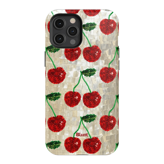 Cherry Luxe iPhone Case