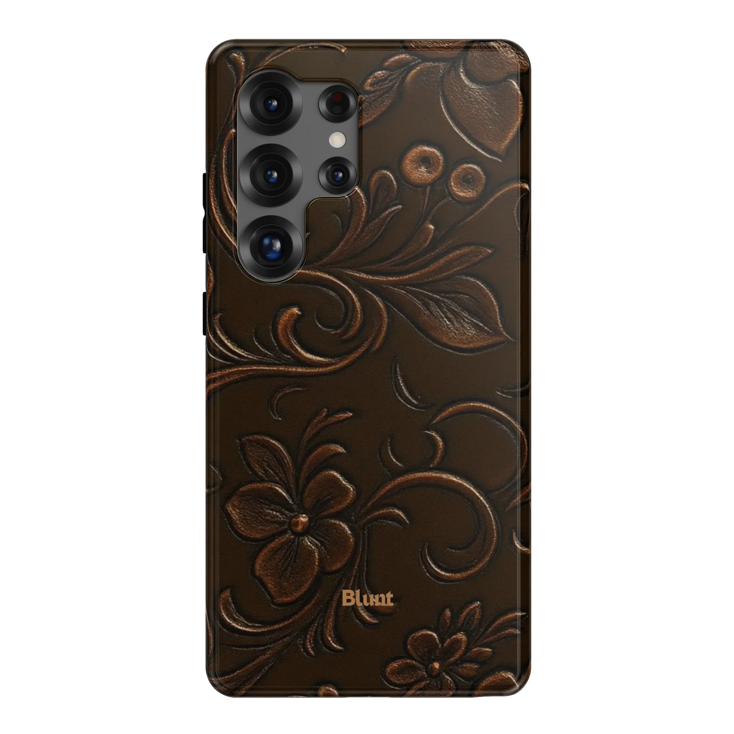 Tooled Leather Samsung Case