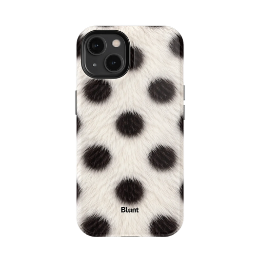 Polka Fuzz iPhone Case
