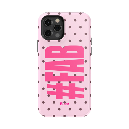 Pink Dot Fab iPhone Case