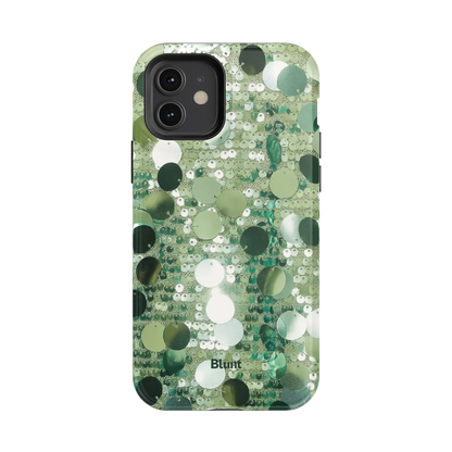 Sage Glitz iPhone Case