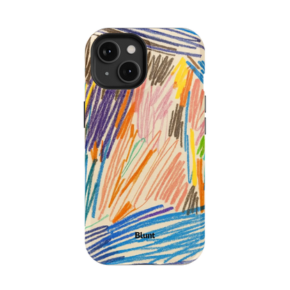Static Lines iPhone Case