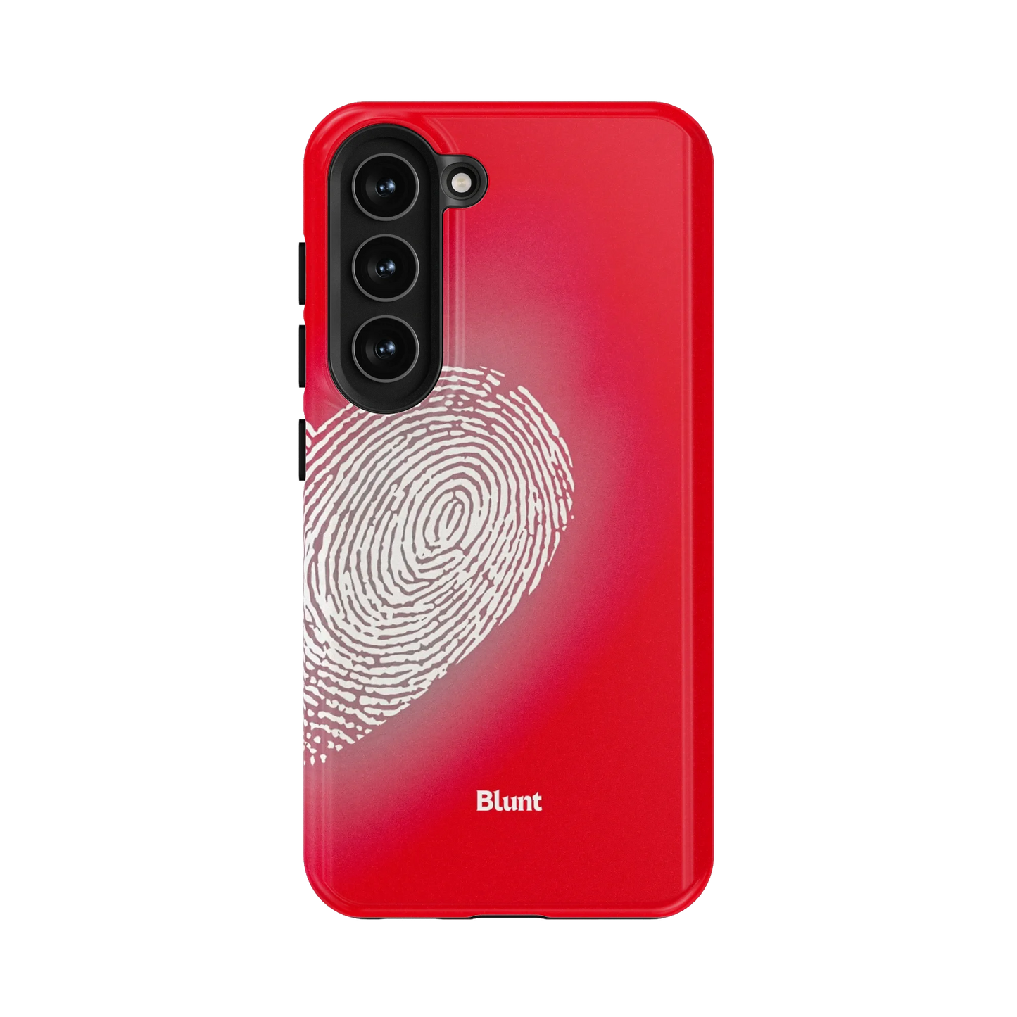 Heart Print Red Samsung Case