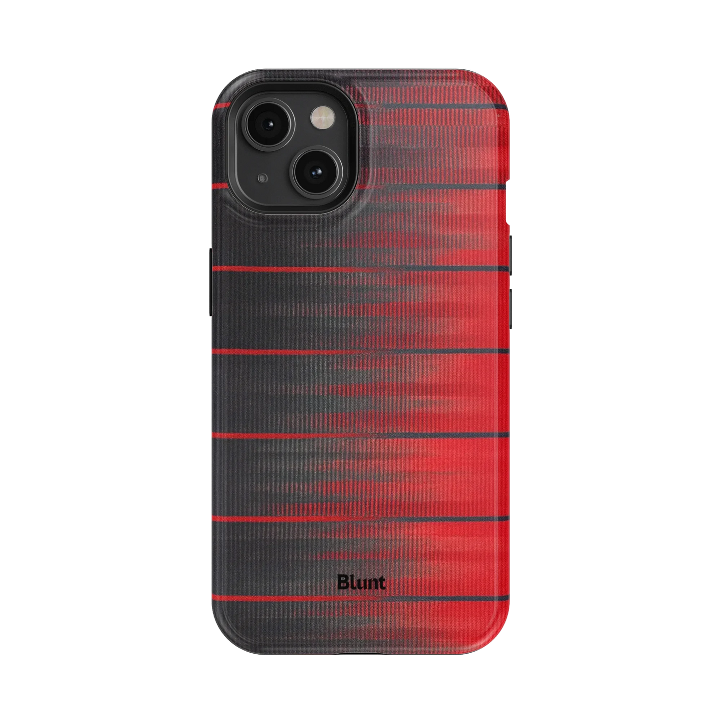 Crimson Stripe iPhone Case