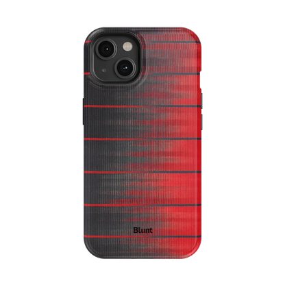 Crimson Stripe iPhone Case