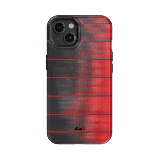 Crimson Stripe iPhone Case