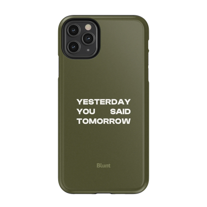 No Excuses iPhone Case