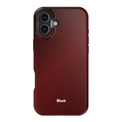 Oxblood iPhone Case