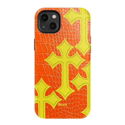 Neon Blessing iPhone Case