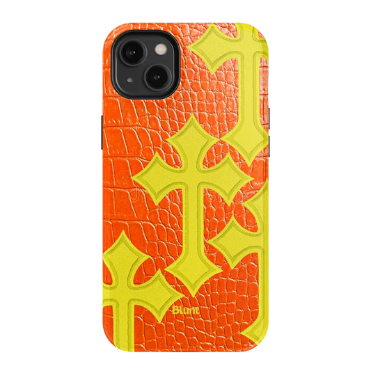 Neon Blessing iPhone Case