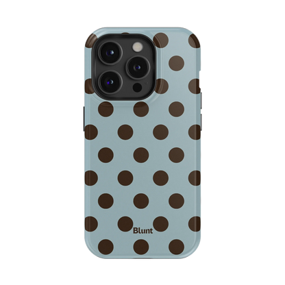 Seafoam Dot iPhone Case